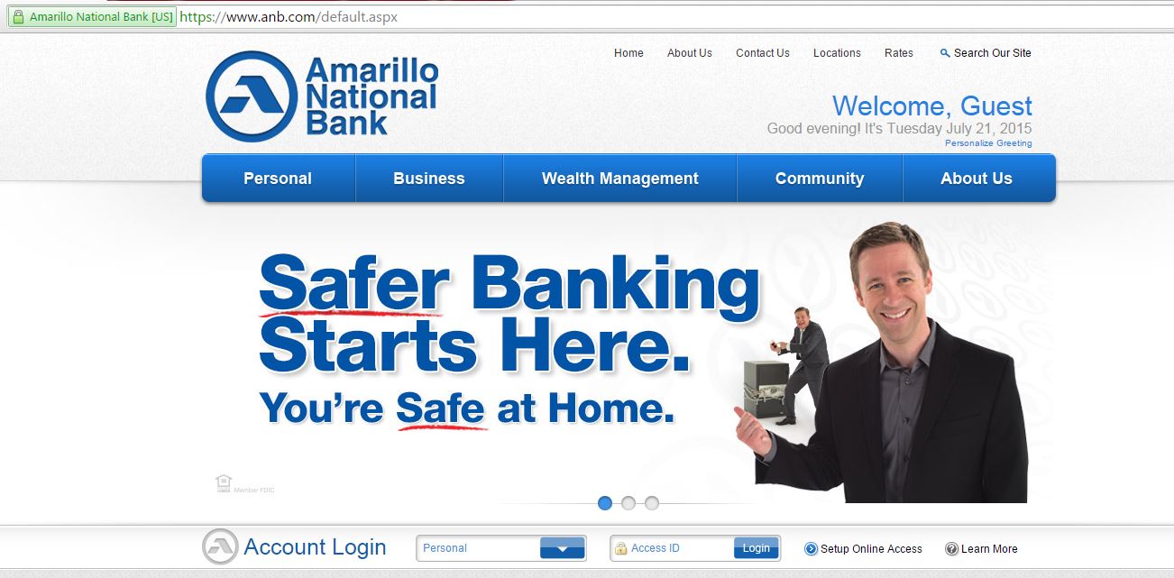 Best practices for securing web sites for banks