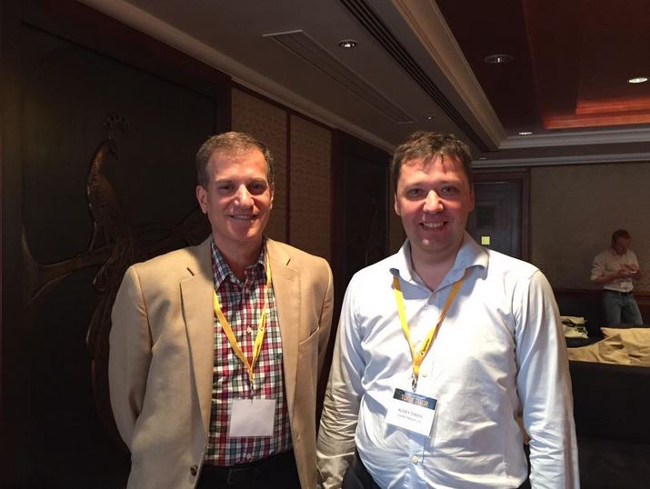 Dean Coclin (Chairman CA/B forum) и Aleksei Ivanov (LeaderTelecom B.V.)
