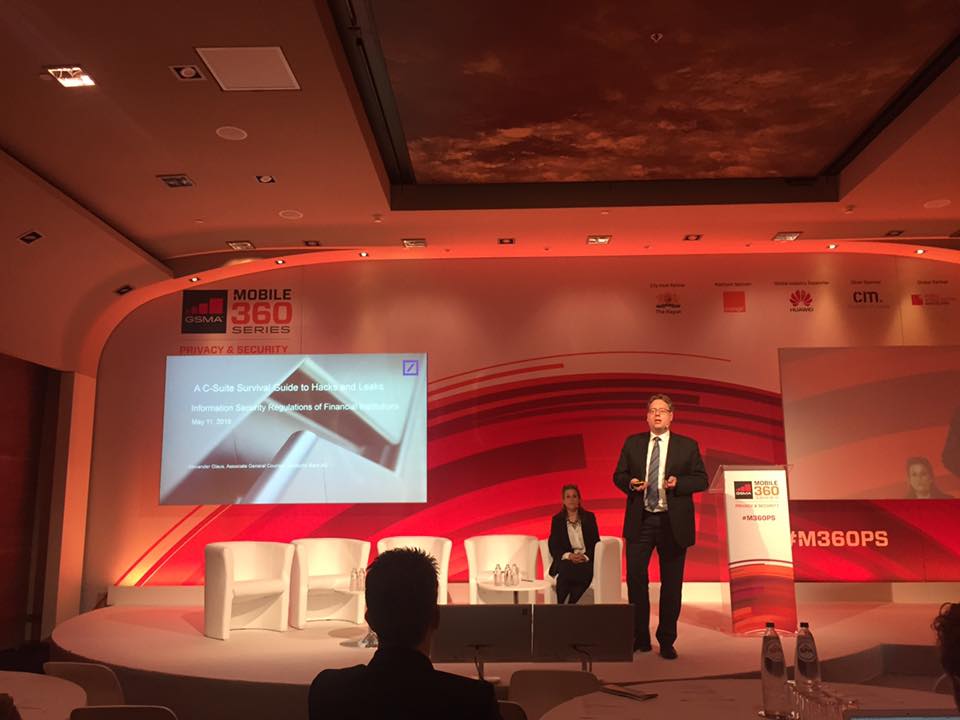 LeaderTelecom attended  Mobile 360   Privacy   Security   a conference dedicated to data security