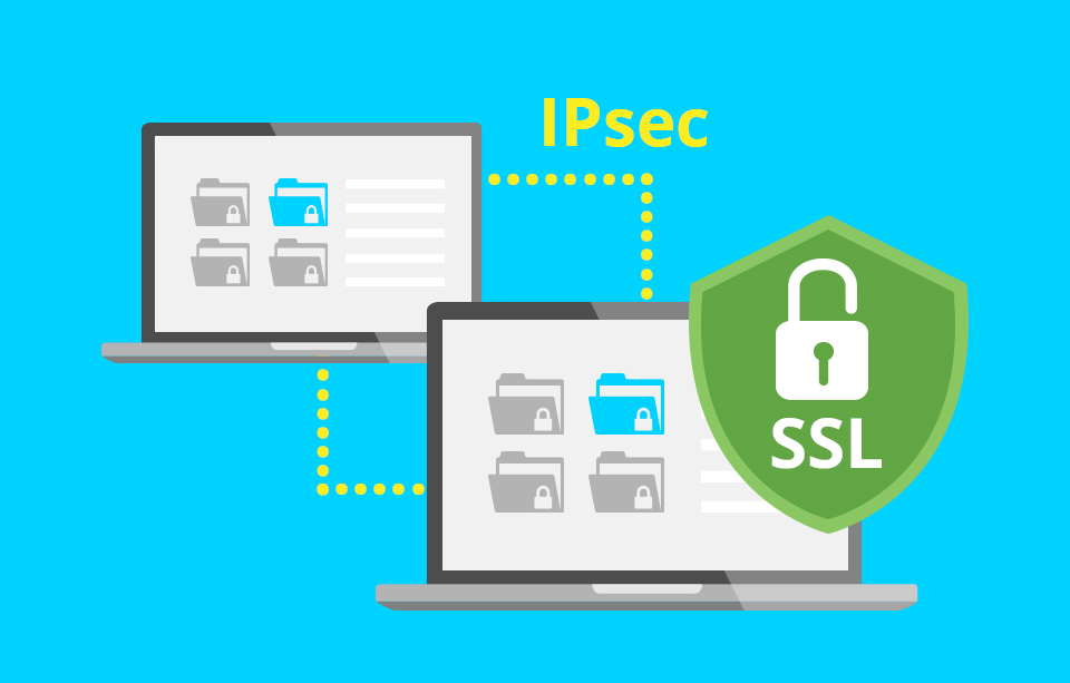SSL                 IPSec