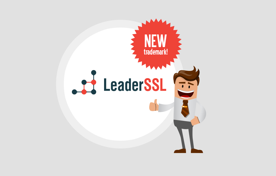 LeaderSSL is now a registered trademark