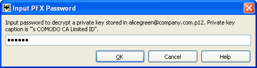 How to import an Email   a CPAC  Personal Authentication  certificate into The Bat