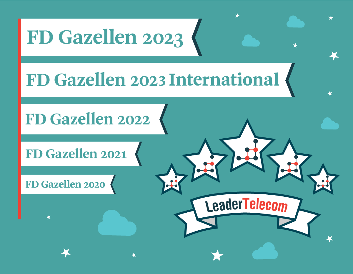 LeaderSSL News LeaderTelecom heeft de prestigieuze FD Gazellen 2023 award ontvangen - voor de vijfde keer op rij!
