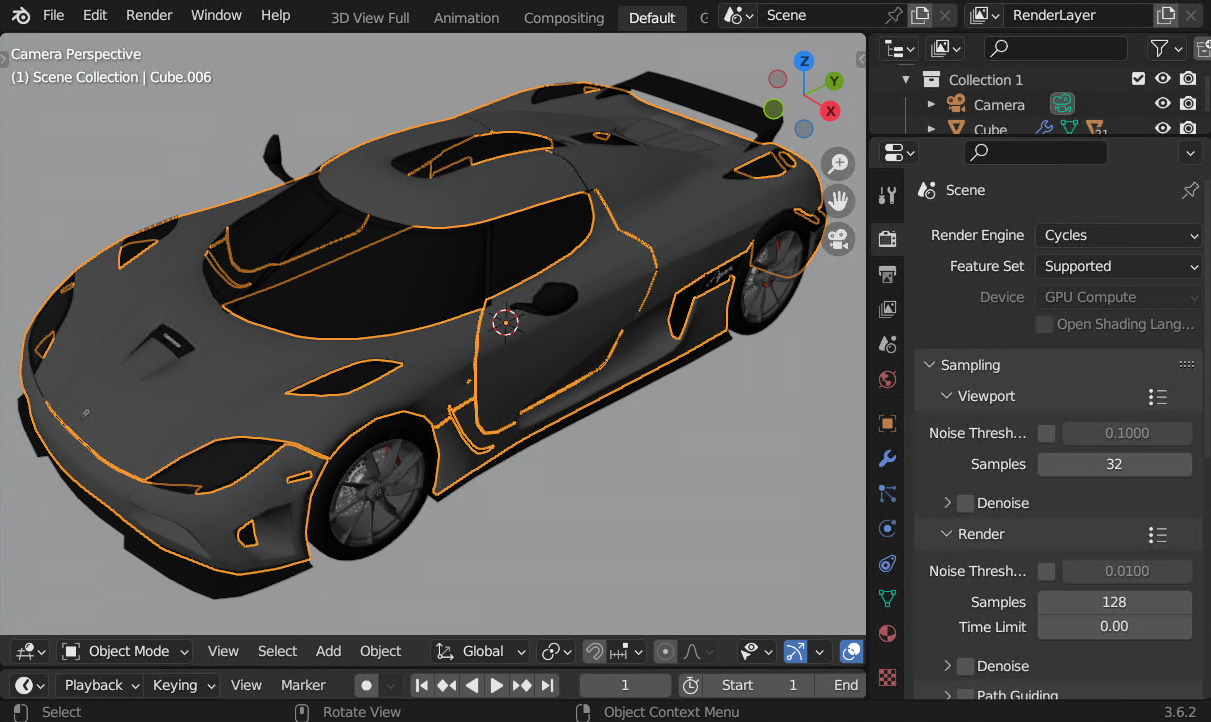 Blender en RDP con RemoteFX