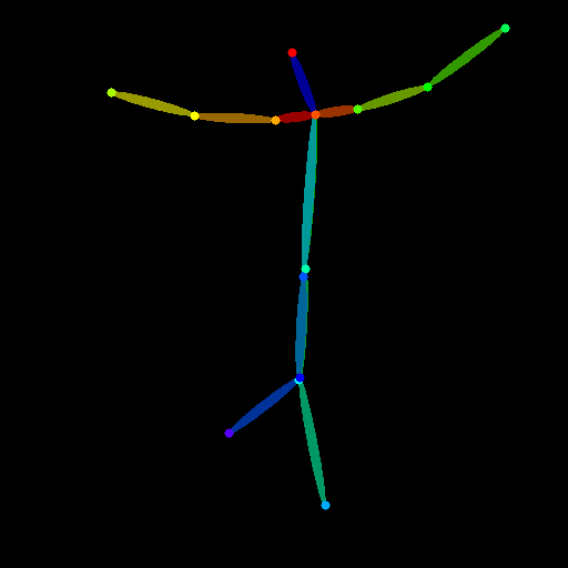 OpenPose skeleton