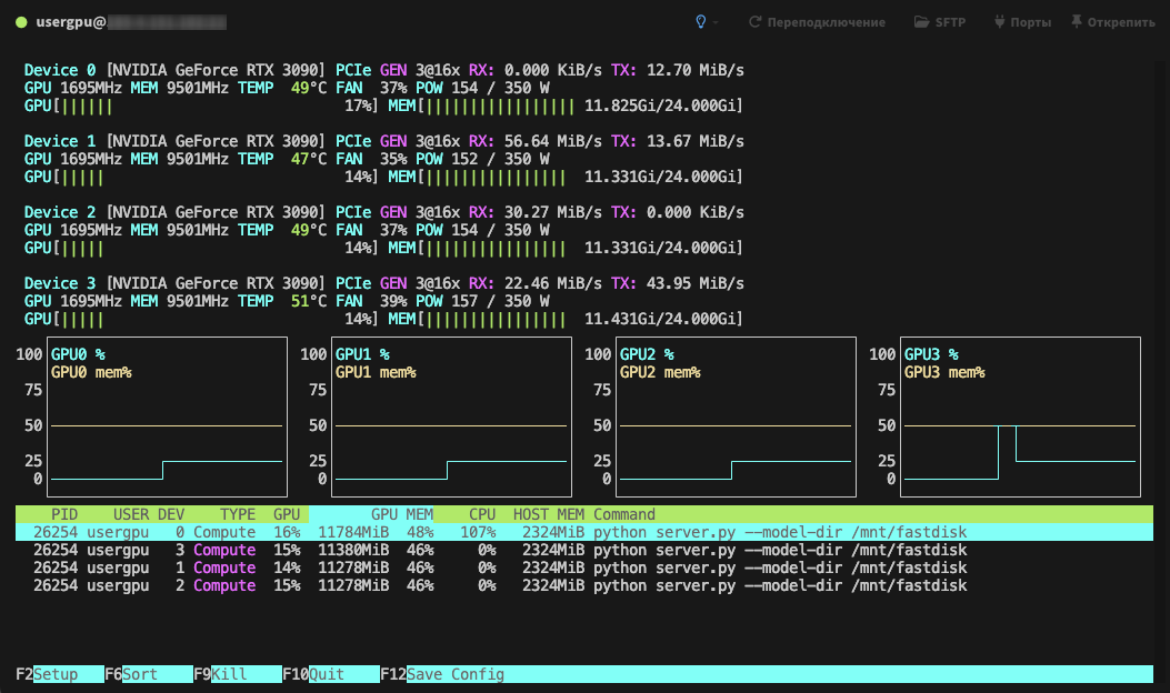 Qwen task GPU loading