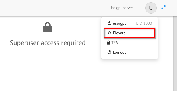 Ajenti elevate privileges