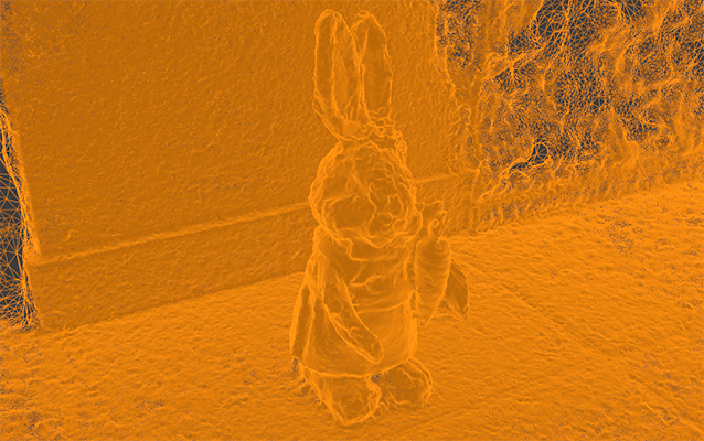 Mesh object rabbit