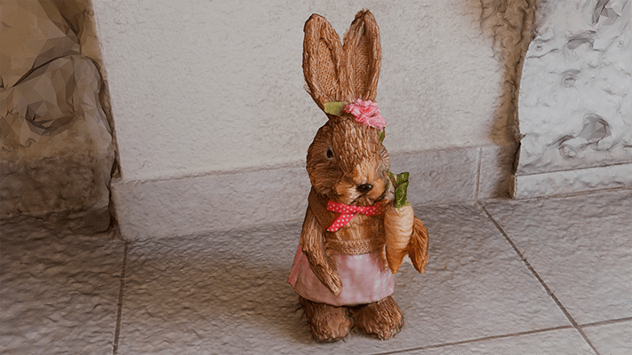 Textured rabbit