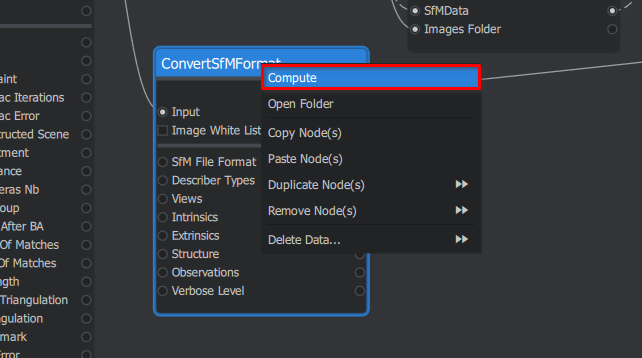 Meshroom compute task